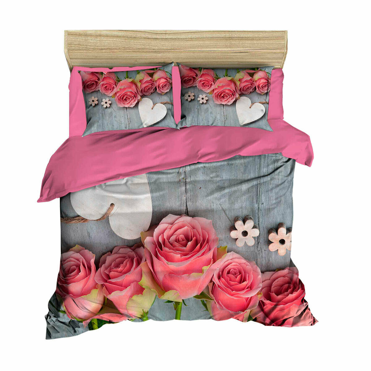 3d stampato fiore teschio 2/3pcs biancheria da letto set piumino  copricuscino bambini adolescenti regalo